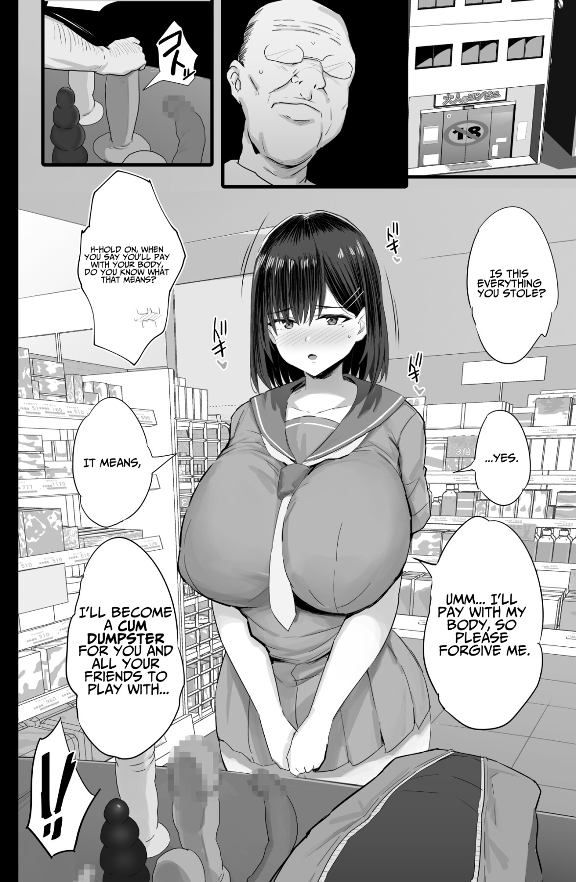 Hentai Manga Comic-Cumdump Aspirant-Read-9